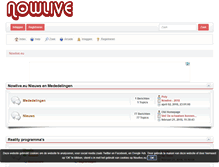 Tablet Screenshot of home.nowlive.eu